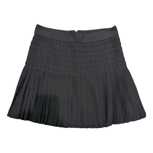 Pre-owned Jcrew Mini Skirt In Black