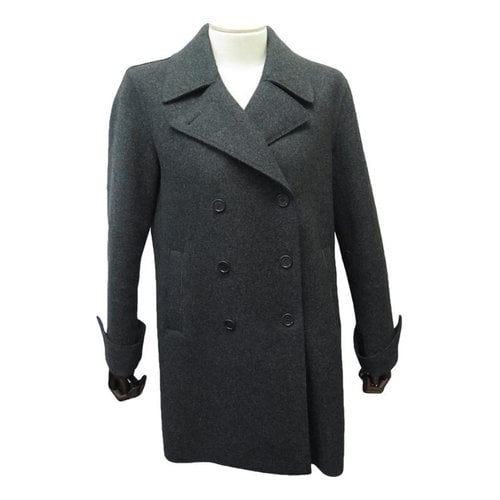 Pre-owned Loro Piana Cashmere Coat In Anthracite