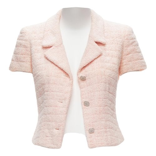 Pre-owned Chanel Blazer In Pink