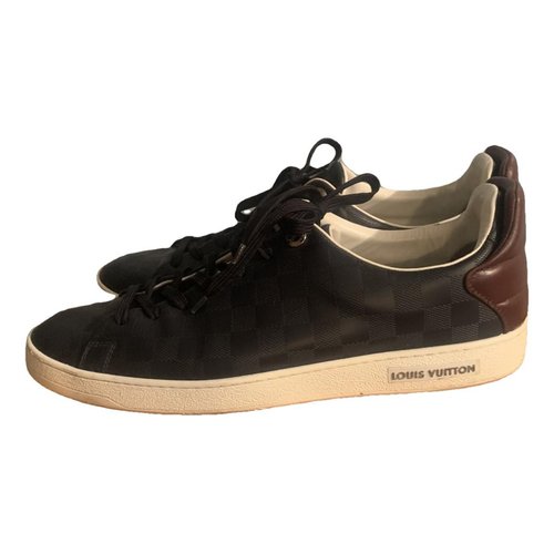 Pre-owned Louis Vuitton Leather Lace Ups In Black