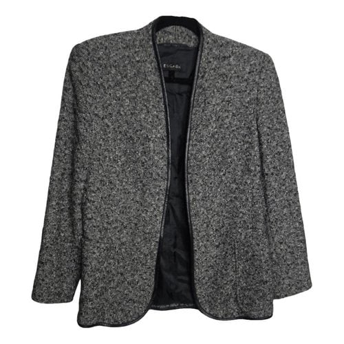 Pre-owned Escada Cashmere Suit Jacket In Black