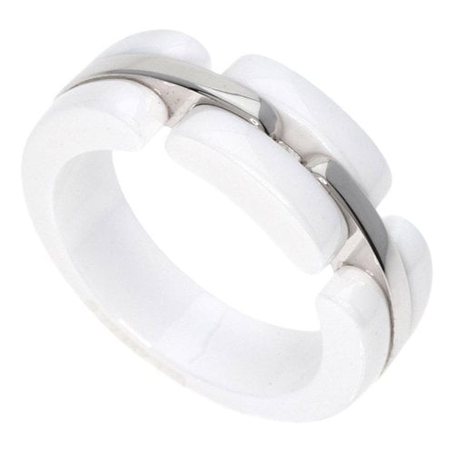 Pre-owned Chanel Ultra White Gold Ring