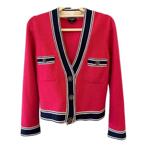 Pre-owned Chanel Cashmere Cardigan In Multicolour