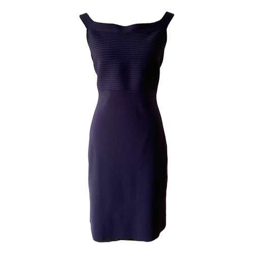 Pre-owned Gucci Mid-length Dress In Purple