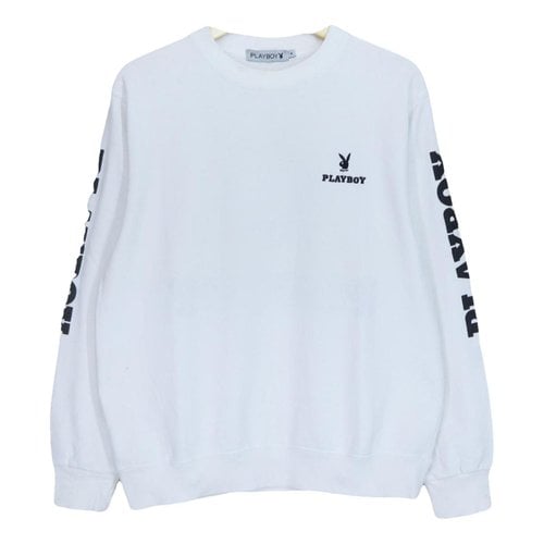 Pre-owned Playboy Sweatshirt In White