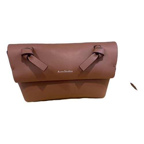 Pre-owned Acne Studios Leather Handbag In Brown