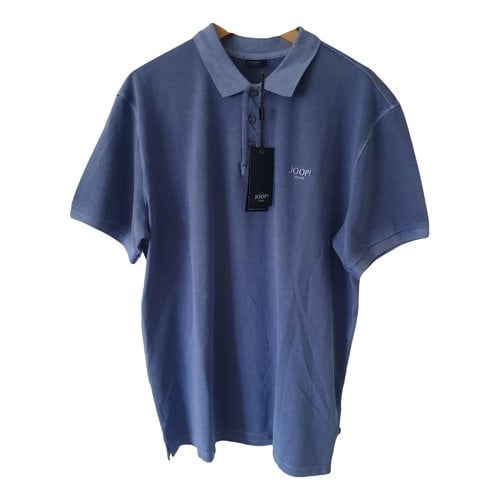Pre-owned Joop Polo Shirt In Blue