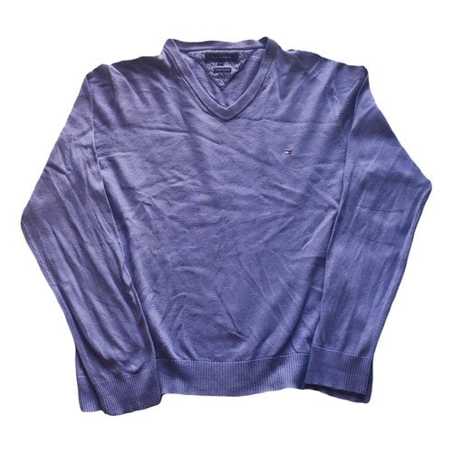Pre-owned Tommy Hilfiger Cashmere Pull In Purple
