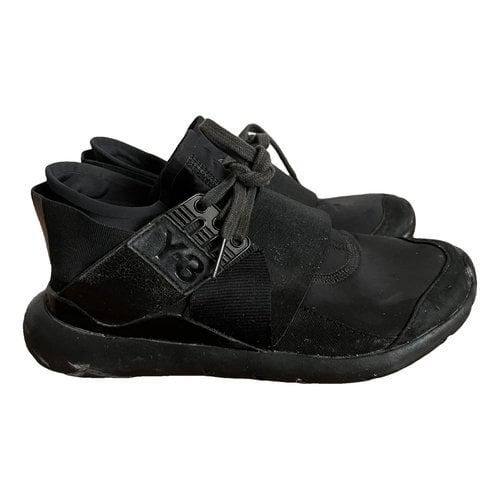 Pre-owned Y-3 By Yohji Yamamoto Trainers In Black
