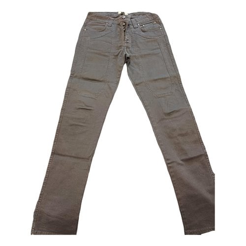 Pre-owned Jeckerson Trousers In Anthracite