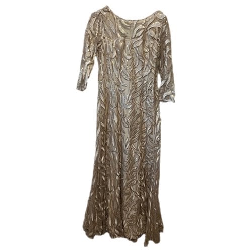 Pre-owned Adrianna Papell Dress In Gold