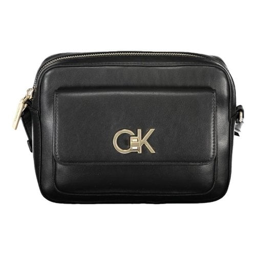 Pre-owned Calvin Klein Handbag In Black