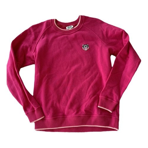 Pre-owned Kenzo Tiger Sweatshirt In Pink