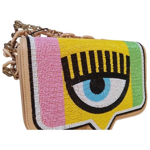 Pre-owned Chiara Ferragni Glitter Handbag In Multicolour