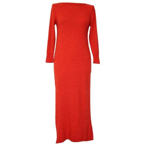 Pre-owned Isabel Marant Wool Mid-length Dress In Red
