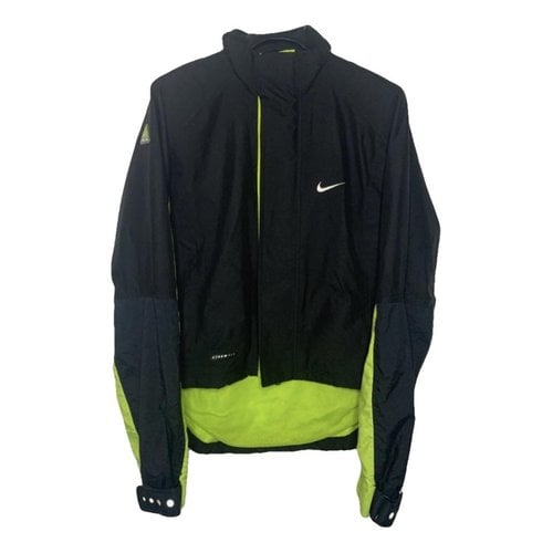 Pre-owned Nike Coat In Green