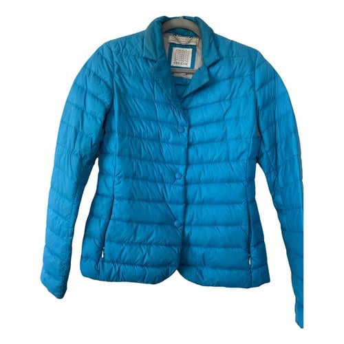 Pre-owned Geox Jacket In Turquoise