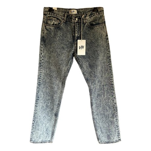 Pre-owned Eytys Straight Jeans In Blue