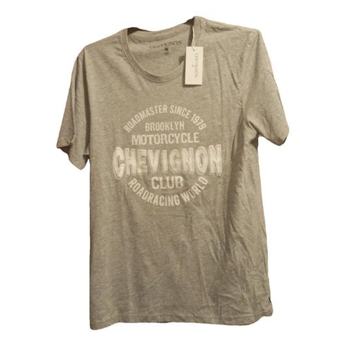 Pre-owned Chevignon T-shirt In Grey