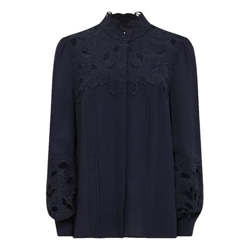 Pre-owned Reiss Shirt In Navy