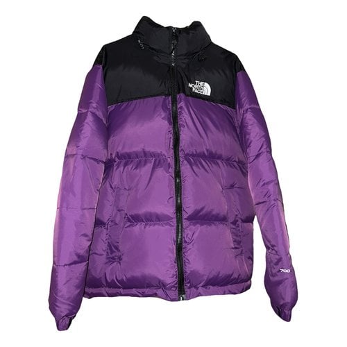 Pre-owned The North Face Cloth Puffer In Purple