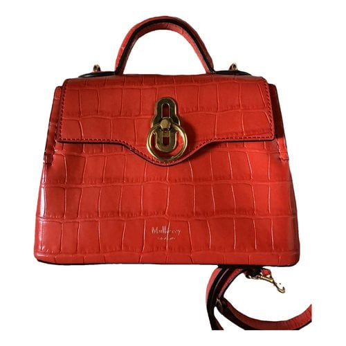 Pre-owned Mulberry Seaton Leather Handbag In Red