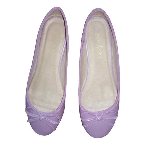 Pre-owned Prima Donna Vegan Leather Ballet Flats In Other
