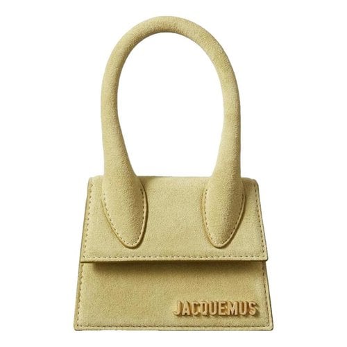 Pre-owned Jacquemus Chiquito Leather Crossbody Bag In Green