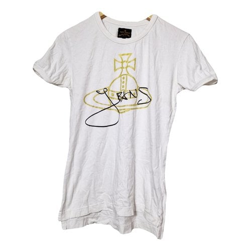 Pre-owned Vivienne Westwood Anglomania T-shirt In White