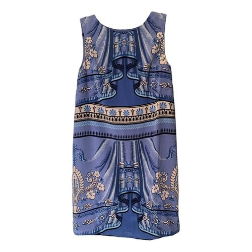 Pre-owned Alice By Temperley Silk Mid-length Dress In Blue