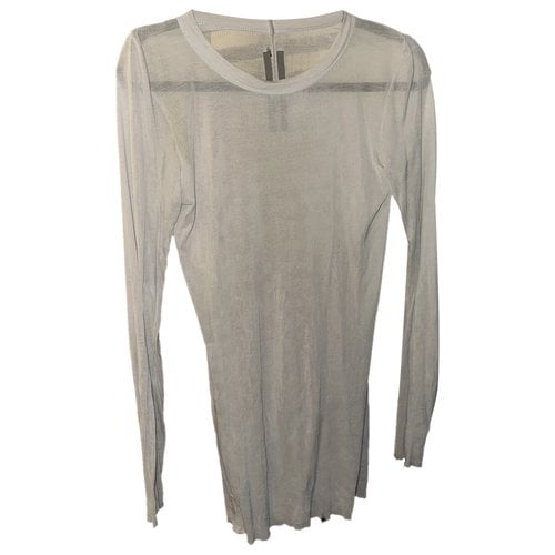 Pre-owned Rick Owens Drkshdw Silk Top In Other