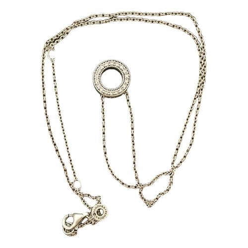 Pre-owned Pandora Silver Necklace