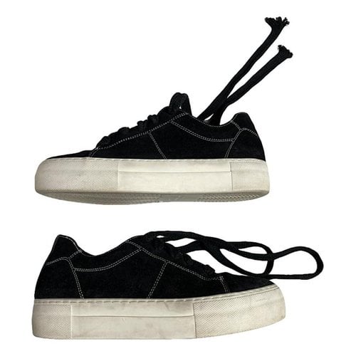 Pre-owned Helmut Lang Trainers In Black