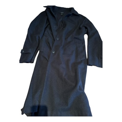 Pre-owned Avant Toi Cashmere Coat In Black