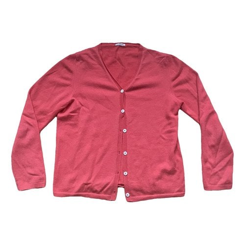 Pre-owned Malo Cashmere Cardigan In Red