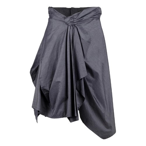 Pre-owned Louis Vuitton Skirt In Grey