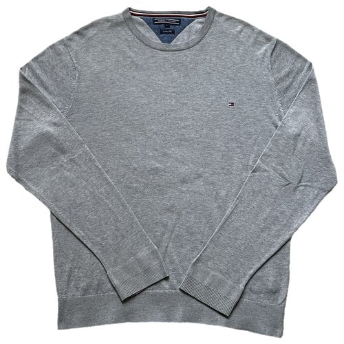 Pre-owned Tommy Hilfiger Pull In Grey