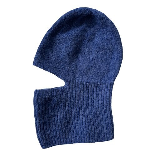 Pre-owned Our Legacy Wool Hat In Blue