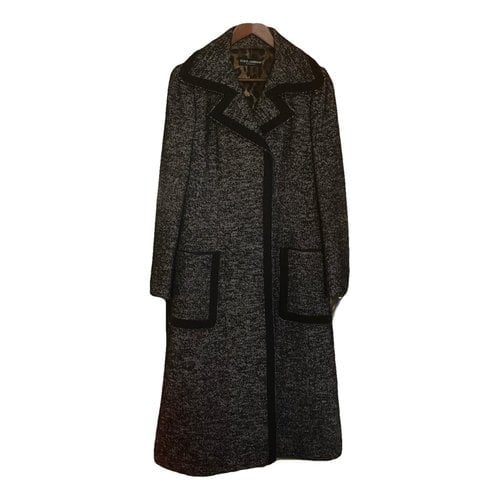 Pre-owned Dolce & Gabbana Tweed Coat In Other