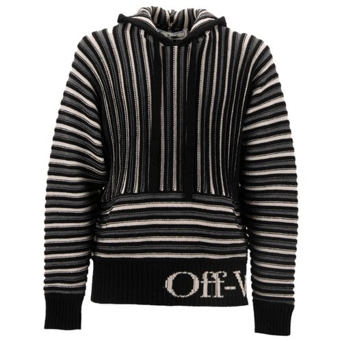 Pre-owned Off-white Wool Knitwear & Sweatshirt In Black