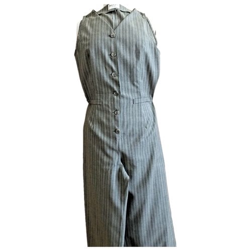 Pre-owned Max & Co Wool Jumpsuit In Multicolour