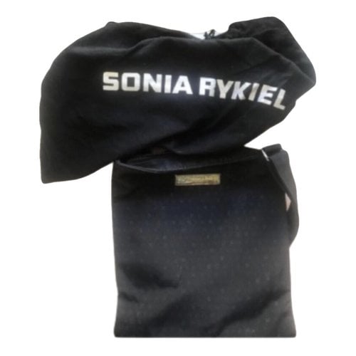 Pre-owned Sonia Rykiel Cloth Crossbody Bag In Black