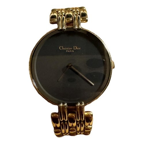 Pre-owned Dior Watch In Gold