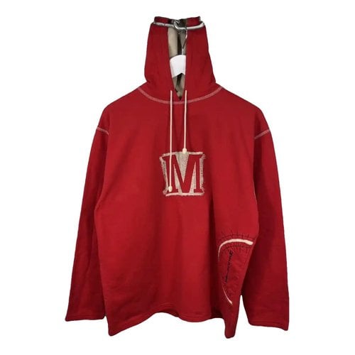 Pre-owned Moschino Knitwear & Sweatshirt In Red