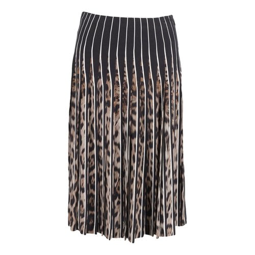 Pre-owned Roberto Cavalli Silk Mid-length Skirt In Other