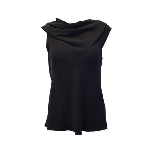 Pre-owned The Row Blouse In Black