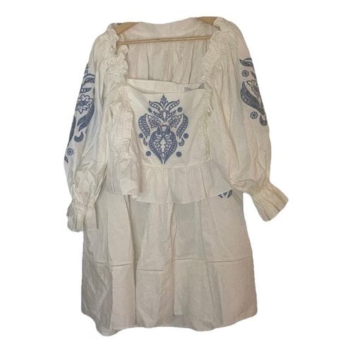 Pre-owned Lug Von Siga Skirt In White