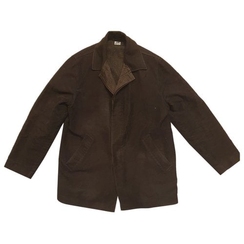 Pre-owned C.p. Company Coat In Brown