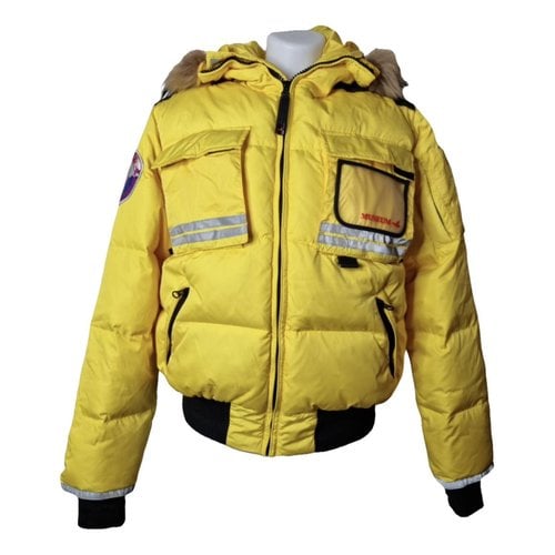 Pre-owned Museum Short Vest In Yellow