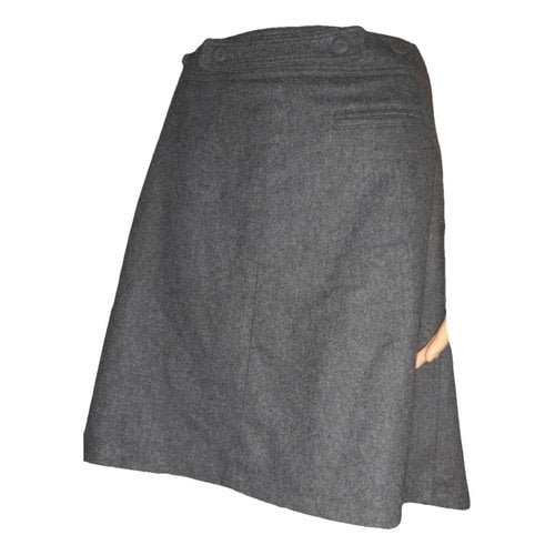 Pre-owned Tara Jarmon Mid-length Skirt In Anthracite